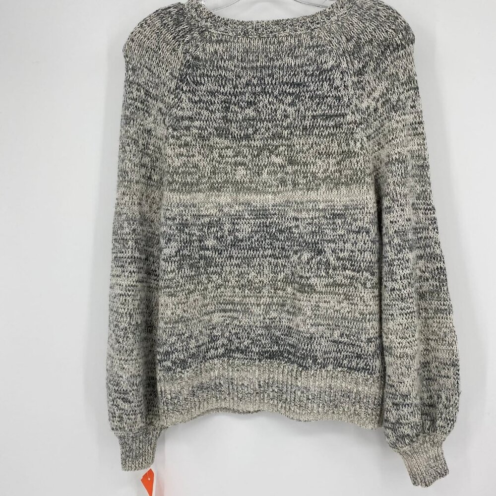 Loft Gray Basic Round Neck Sweater | Pullover Sty… - image 5